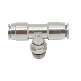 Тройник цанговый T-образный с резьбой PRBTO-1/2-10 Pemaks