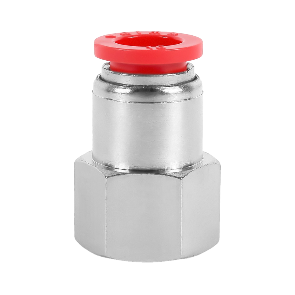 QP-ADF-08-G18 Фитинг прямой, 8мм x G 1/8 (внутр.резьба)